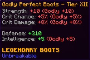 Perfect Boots Tier XII